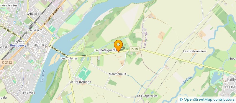 localisation de l'entreprise MONSIEUR VINCENT FAURE à BEAUGENCY
