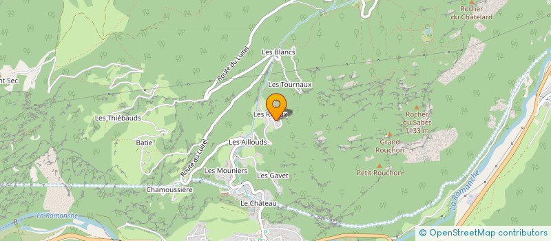 localisation de l'entreprise MONSIEUR VINCENT FAURE  SECHILIENNE