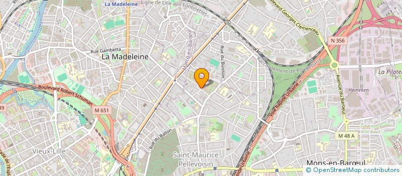 localisation de l'entreprise MONSIEUR VINCENT FENNELL à LILLE