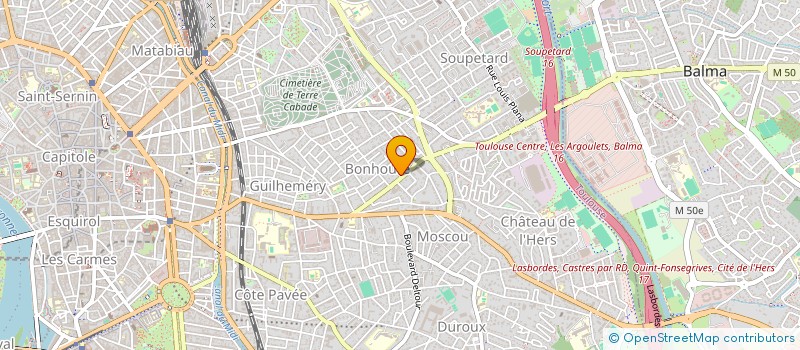 localisation de l'entreprise MONSIEUR VINCENT FERMI à TOULOUSE