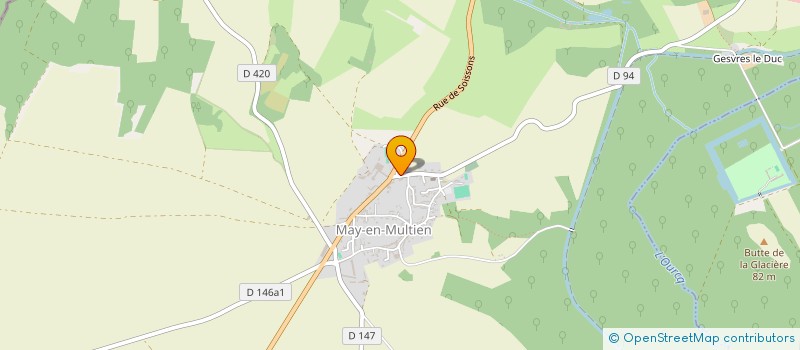 localisation de l'entreprise MONSIEUR VINCENT FERNANDES  MAY-EN-MULTIEN