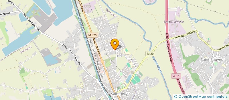 localisation de l'entreprise MONSIEUR VINCENT FERNANDEZ  SAINT-JORY