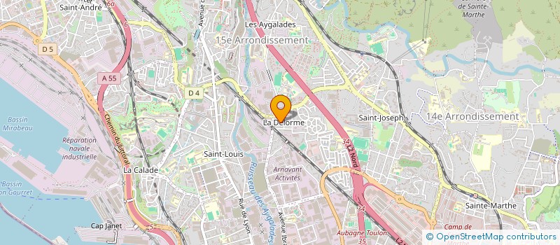 localisation de l'entreprise MONSIEUR VINCENT FERNANDEZ à MARSEILLE