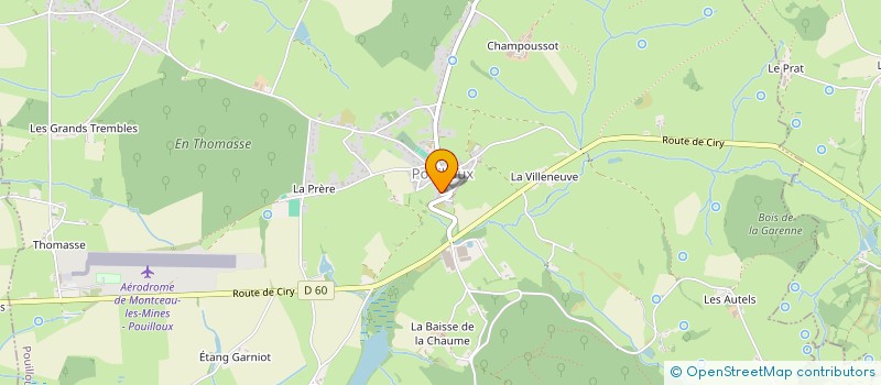 localisation de l'entreprise MONSIEUR VINCENT FERNANDEZ  POUILLOUX