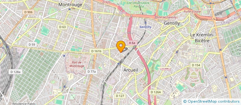 localisation de l'entreprise MONSIEUR VINCENT FERRANDEZ  ARCUEIL