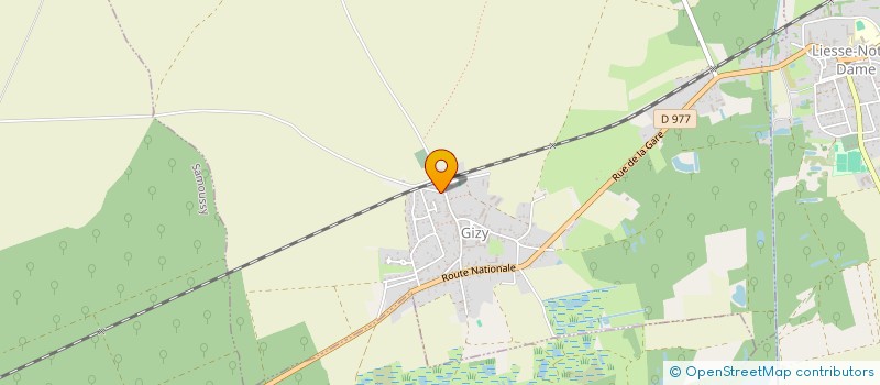 localisation de l'entreprise MONSIEUR VINCENT FERRARI  GIZY