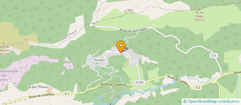 localisation de l'entreprise MONSIEUR VINCENT FERRARI  ANDON