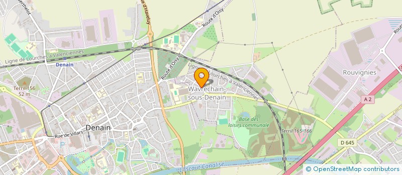 localisation de l'entreprise MONSIEUR VINCENT FERRARO  WAVRECHAIN-SOUS-DENAIN