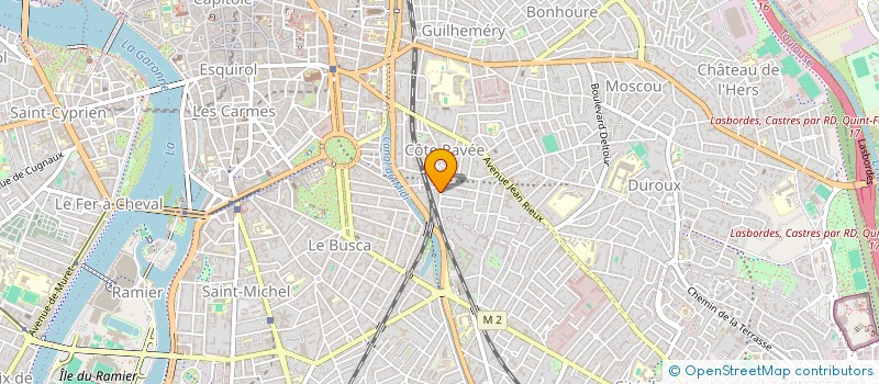 localisation de l'entreprise MONSIEUR VINCENT FERRER  TOULOUSE