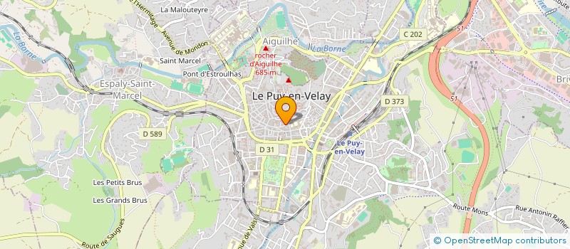 localisation de l'entreprise MONSIEUR VINCENT FERRERE  LE PUY-EN-VELAY