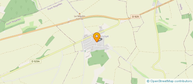 localisation de l'entreprise MONSIEUR VINCENT FEUCHER  LAHOUSSOYE