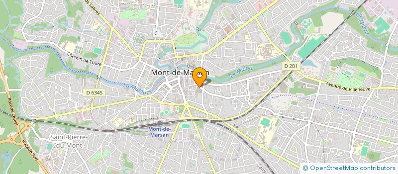 localisation de l'entreprise MONSIEUR VINCENT FEVRIER  MONT-DE-MARSAN