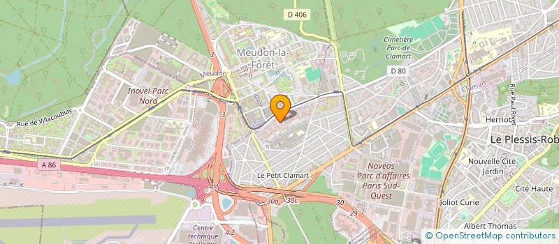 localisation de l'entreprise MONSIEUR VINCENT FEZE à CLAMART