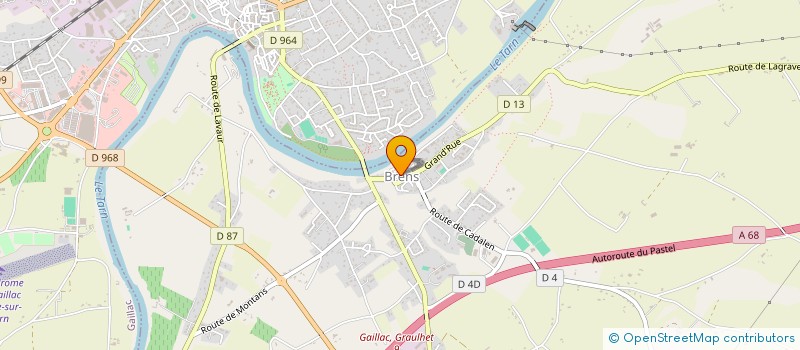 localisation de l'entreprise MONSIEUR VINCENT FIAULT  GAILLAC