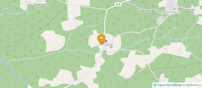 localisation de l'entreprise MONSIEUR VINCENT FILHOL  POMPEJAC