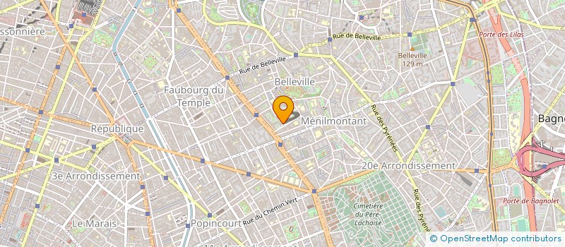 localisation de l'entreprise MONSIEUR VINCENT FILLON  PARIS