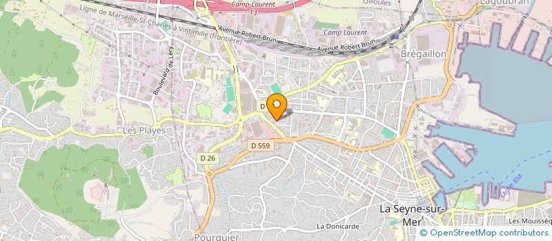 localisation de l'entreprise MONSIEUR VINCENT FLORES  LA SEYNE-SUR-MER