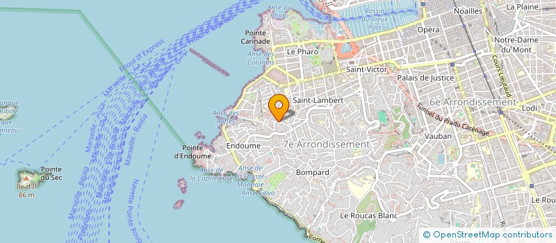 localisation de l'entreprise MONSIEUR VINCENT FOIS  MARSEILLE