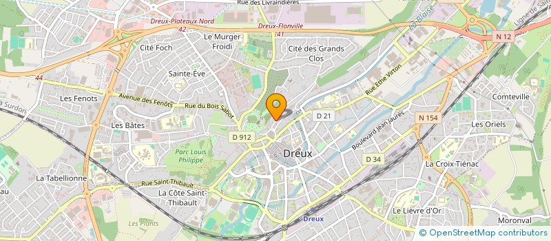 localisation de l'entreprise MONSIEUR VINCENT FONSECA à DREUX
