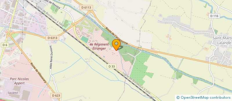 localisation de l'entreprise MONSIEUR VINCENT FONT  CASTELNAUDARY