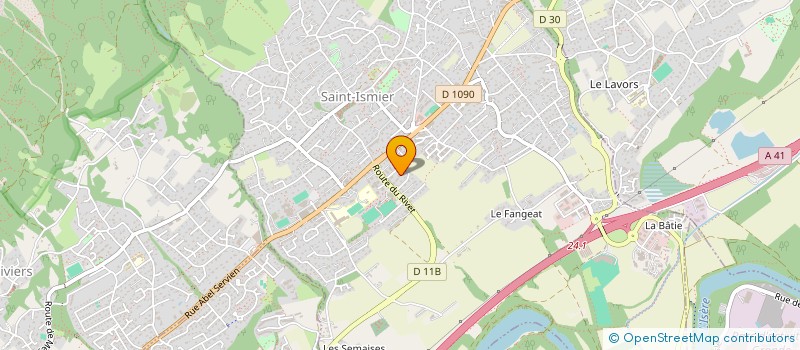 localisation de l'entreprise MONSIEUR VINCENT FONTANA à SAINT-ISMIER