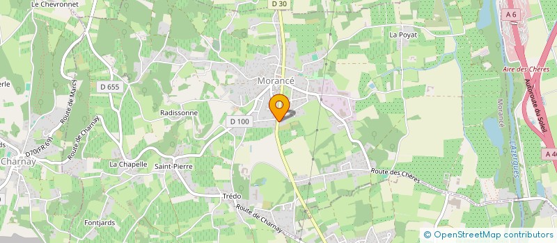 localisation de l'entreprise MONSIEUR VINCENT FORAY  MORANCE