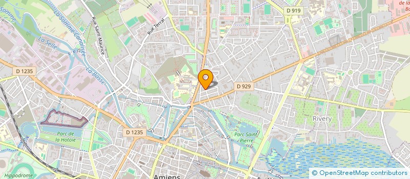 localisation de l'entreprise MONSIEUR VINCENT FORTEL  AMIENS