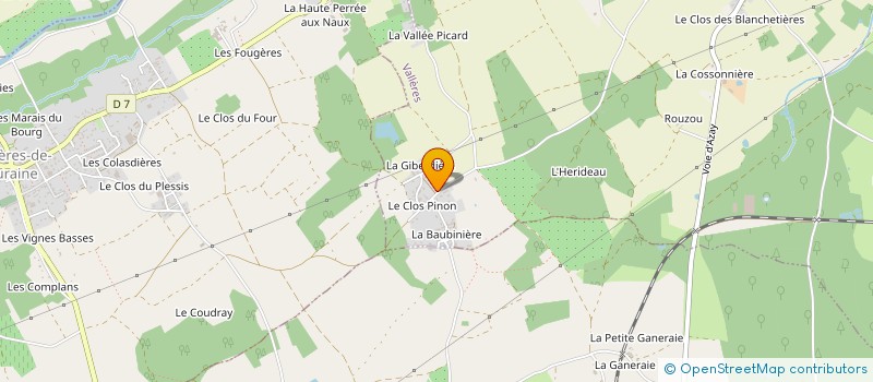 localisation de l'entreprise MONSIEUR VINCENT FOUCAULT à VALLERES