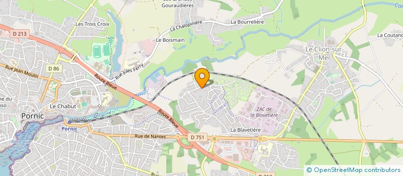 localisation de l'entreprise MONSIEUR VINCENT FOUCHER  PORNIC