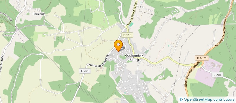 localisation de l'entreprise MONSIEUR VINCENT FOUILLADE  COULOUNIEIX-CHAMIERS