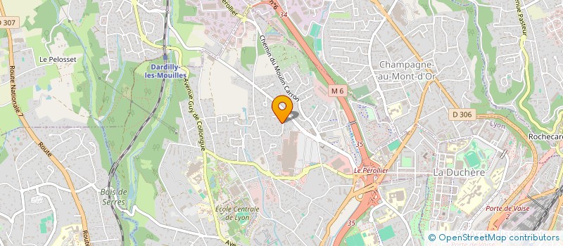 localisation de l'entreprise MONSIEUR VINCENT FOUILLET à LYON