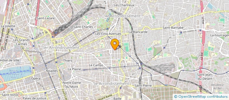localisation de l'entreprise MONSIEUR VINCENT FOURNIER à MARSEILLE