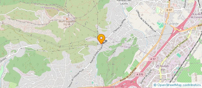 localisation de l'entreprise MONSIEUR VINCENT FRANCHITTO à LA VALETTE-DU-VAR