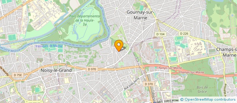 localisation de l'entreprise MONSIEUR VINCENT FRANCOIS  NOISY-LE-GRAND