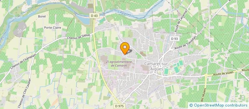 localisation de l'entreprise MONSIEUR VINCENT FRINGARD  CAMARET-SUR-AIGUES