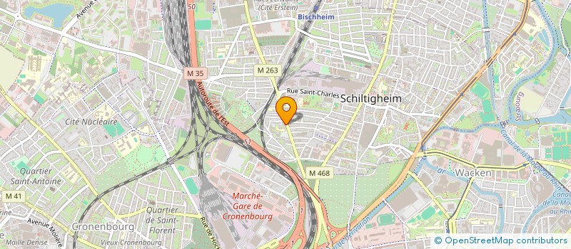 localisation de l'entreprise MONSIEUR VINCENT FRITSCH  SCHILTIGHEIM