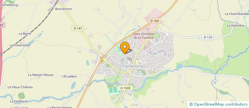 localisation de l'entreprise MONSIEUR VINCENT FROUIN  TREMENTINES