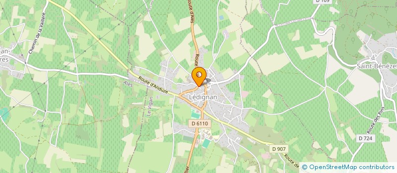 localisation de l'entreprise MONSIEUR VINCENT FRUSCIONE  LEDIGNAN