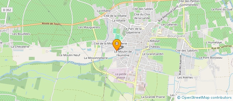 localisation de l'entreprise MONSIEUR VINCENT FUENTES  LA MEMBROLLE-SUR-CHOISILLE