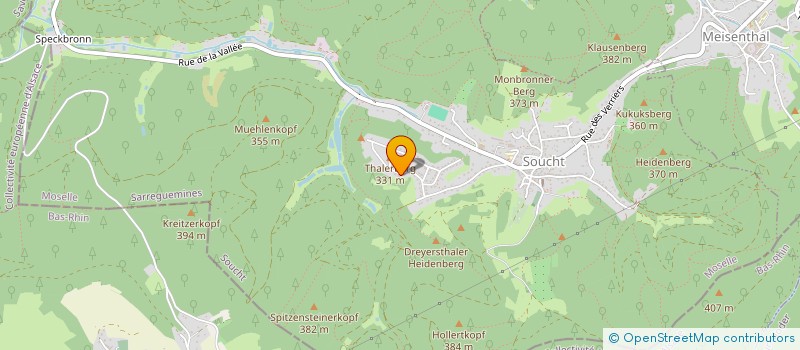 localisation de l'entreprise MONSIEUR VINCENT FUSS  SOUCHT