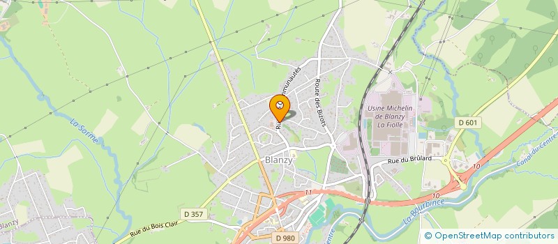 localisation de l'entreprise MONSIEUR VINCENT FUSTER  BLANZY