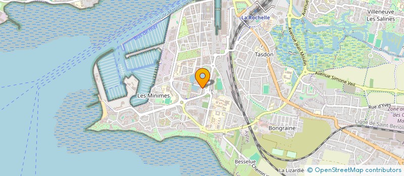 localisation de l'entreprise MONSIEUR VINCENT GABORIAU  LA ROCHELLE