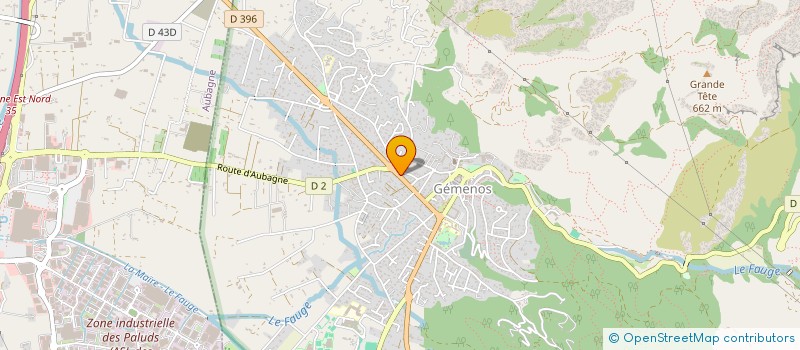 localisation de l'entreprise MONSIEUR VINCENT GAFFAREL  GEMENOS