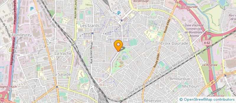 localisation de l'entreprise MONSIEUR VINCENT GAIGNON  TOULOUSE