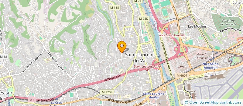 localisation de l'entreprise MONSIEUR VINCENT GALEA à SAINT-LAURENT-DU-VAR