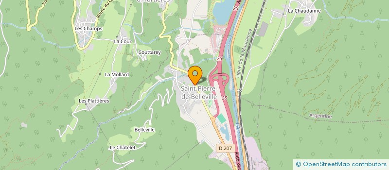 localisation de l'entreprise MONSIEUR VINCENT GALLIOZ  SAINT-MICHEL-DE-MAURIENNE