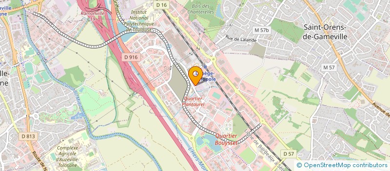 localisation de l'entreprise MONSIEUR VINCENT GALZIN  ESCALQUENS