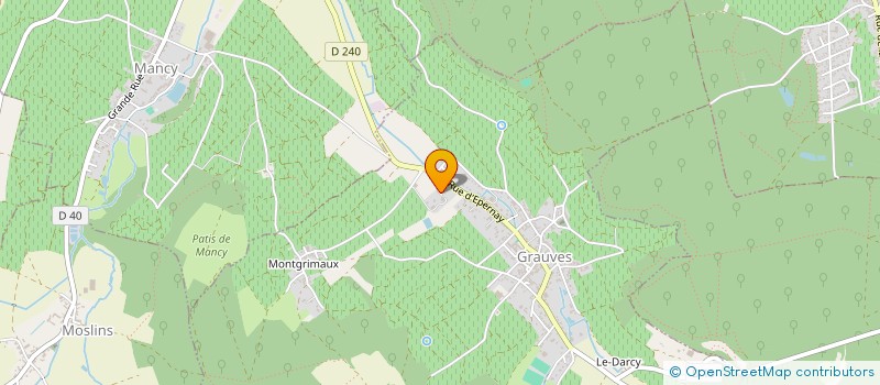 localisation de l'entreprise MONSIEUR VINCENT GAMBART  GRAUVES