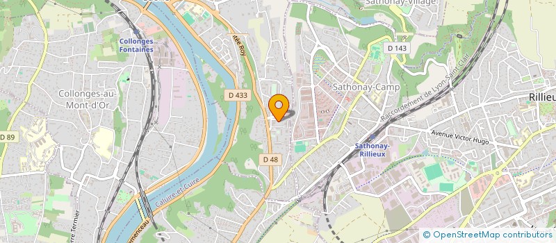 localisation de l'entreprise MONSIEUR VINCENT GARCIA  FONTAINES-SUR-SAONE