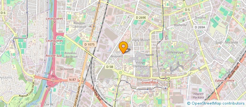 localisation de l'entreprise MONSIEUR VINCENT GARCIN à GRENOBLE